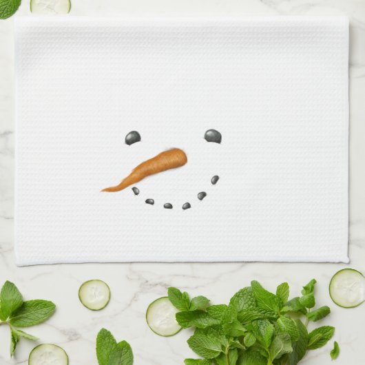 LINGE DE CUISINE FACE À LA NEIGE (Plié)