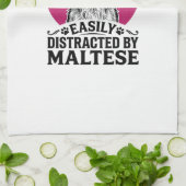 Linge De Cuisine Facilement Distrait Par La Conception De Chien Vin (Plié)