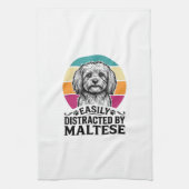 Linge De Cuisine Facilement Distrait Par La Conception De Chien Vin (Vertical)