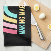Linge De Cuisine Faire de la magie (Quart Plié)