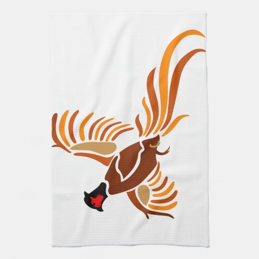 Linge De Cuisine Faisan (Vertical)