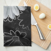 Linge De Cuisine Faisceaux et nuances de gris (Quart Plié)