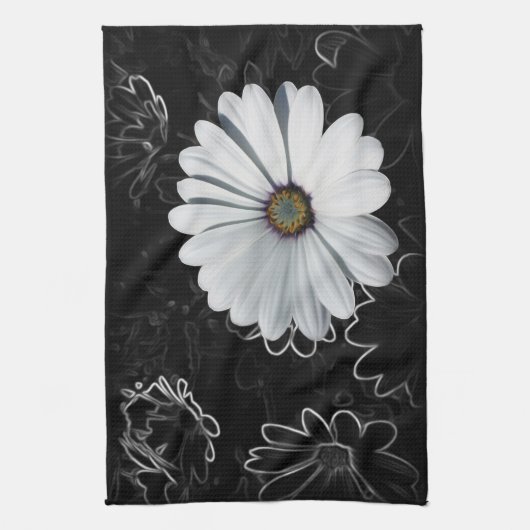 Linge De Cuisine Faisceaux et nuances de gris (Vertical)