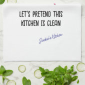 Linge De Cuisine Faisons comme si cette cuisine était propre (Plié)