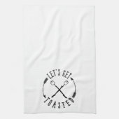 Linge De Cuisine Faisons Toasé Happy Camper Fun été (Vertical)