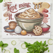 Linge De Cuisine Fait Avec Amour (Plié)