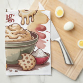 Linge De Cuisine Fait Avec Amour (Quart Plié)