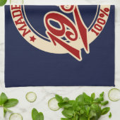 Linge De Cuisine Fait En 1955 (Plié)