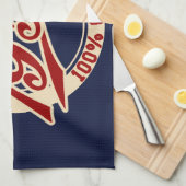 Linge De Cuisine Fait En 1955 (Quart Plié)