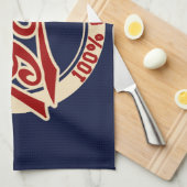 Linge De Cuisine Fait En 1983 (Quart Plié)