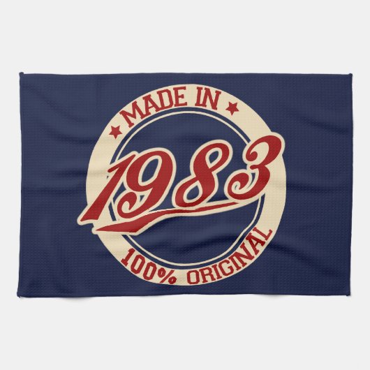 Linge De Cuisine Fait En 1983 (Horizontal)