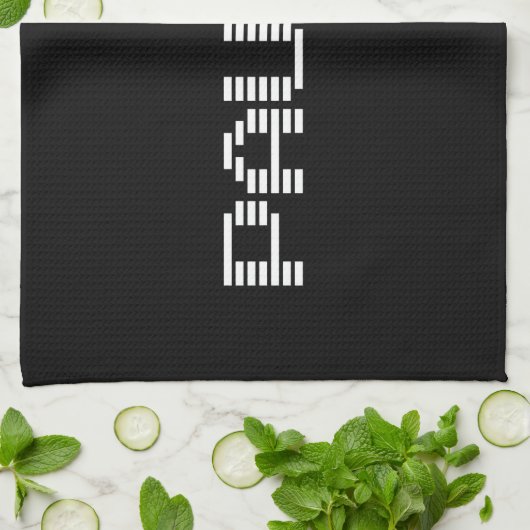 LINGE DE CUISINE FAIT UNE PAUSE (Plié)