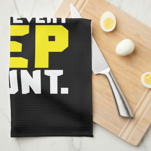 Linge De Cuisine Faites chaque représentant compter - la séance (Quart Plié)