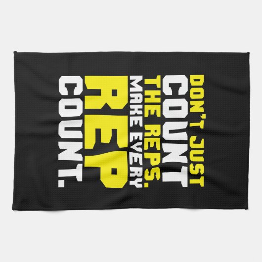 Linge De Cuisine Faites chaque représentant compter - la séance (Horizontal)