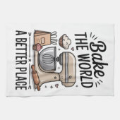 Linge De Cuisine Faites cuire le monde (Horizontal)