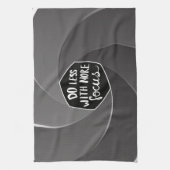 Linge De Cuisine Faites moins avec plus de concentration (Vertical)