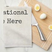 Linge De Cuisine Faites vos propres citations, noms, paroles (Quart Plié)