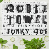 Linge De Cuisine Faites votre propre devis Funky Personnalisé | Bla (Plié)