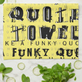 Linge De Cuisine Faites votre propre devis Funky Personnalisé | jau (Plié)