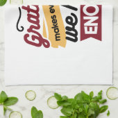 Linge De Cuisine Faith and Gratitude Artwork – Uplifting Christian (Plié)