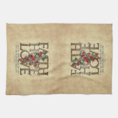 Linge De Cuisine Faith Hope Love Christian Bible Verse (Horizontal)