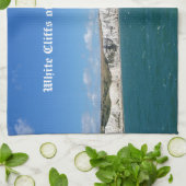 Linge De Cuisine Falaises blanches de Dover, Angleterre (Plié)