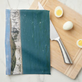 Linge De Cuisine Falaises blanches de Dover, Angleterre (Quart Plié)