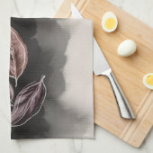 Linge De Cuisine Fall Atumn Leaves Mid century Modern (Quart Plié)