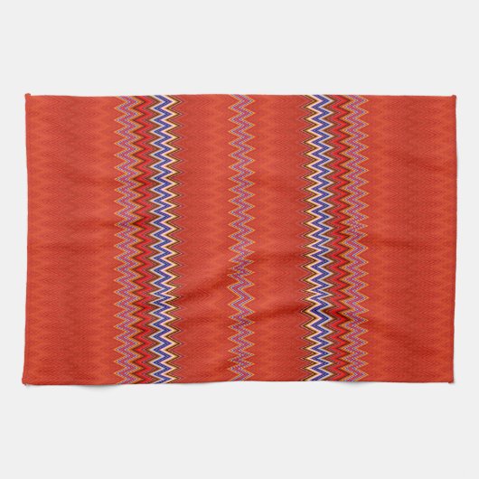 Linge De Cuisine Fall Delight Zigzag (Horizontal)