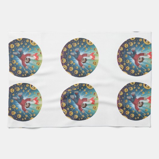 Linge De Cuisine Fall in bubble  (Horizontal)