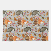Linge De Cuisine Fall Leaves Badger & Fox (Horizontal)
