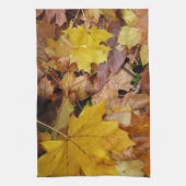 Linge De Cuisine Fallen Maple Feuille Jaune Automne Nature (Vertical)