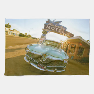 Linge De Cuisine Fameux motel Blue Swallow sur la route 66