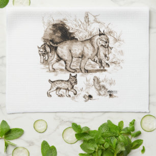 Linge De Cuisine Famille Bobcat