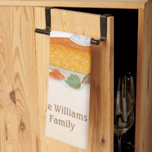 Linge De Cuisine Famille de Bon thanksgiving à tarte Citrouille aqu