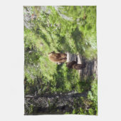 Linge De Cuisine Famille d'ours brun (Vertical)