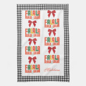 Linge De Cuisine Famille Karaoke Carols Choir Group (Vertical)