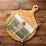Linge De Cuisine Famille moderne photo et Bon thanksgiving cadeau d<br><div class="desc">Photo Familiale Moderne & Bon thanksgiving Meilleur Cadeau Pour Vos Amis Et Votre Famille,  Texte De Thanksgiving Personnalisé Avec Les Couleurs D'Automne.</div>