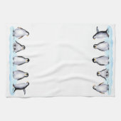 Linge De Cuisine Famille Penguin (Horizontal)