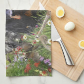 Linge De Cuisine Famille Setters (Quart Plié)