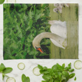 Linge De Cuisine Famille Swan (Plié)