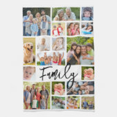 Linge De Cuisine Family 19 Photo Collage Modern Script (Vertical)