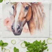 Linge De Cuisine Family Farm Rustic Flower Crown Horse (Plié)