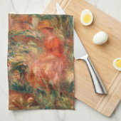 Linge De Cuisine Fancy Llama et la ferme de Renoir    (Quart Plié)