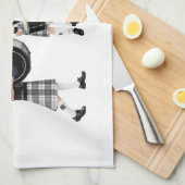 Linge De Cuisine Fanfare Écossaise (Quart Plié)