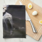 Linge De Cuisine Fantôme en mer - Peinture à l'huile (Quart Plié)