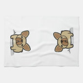 Linge De Cuisine Faon Frenchie (Horizontal)