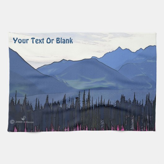 Linge De Cuisine Far North Summer (Horizontal)