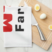 Linge De Cuisine Farang ♦ Étranger en langue thaï Script ♦ (Quart Plié)