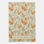 Linge De Cuisine Farmhouse Chicken Kitchen Towels (Vertical)